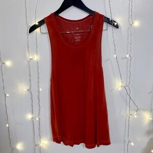 American Eagle Soft & Sexy Women's Red Tank Top